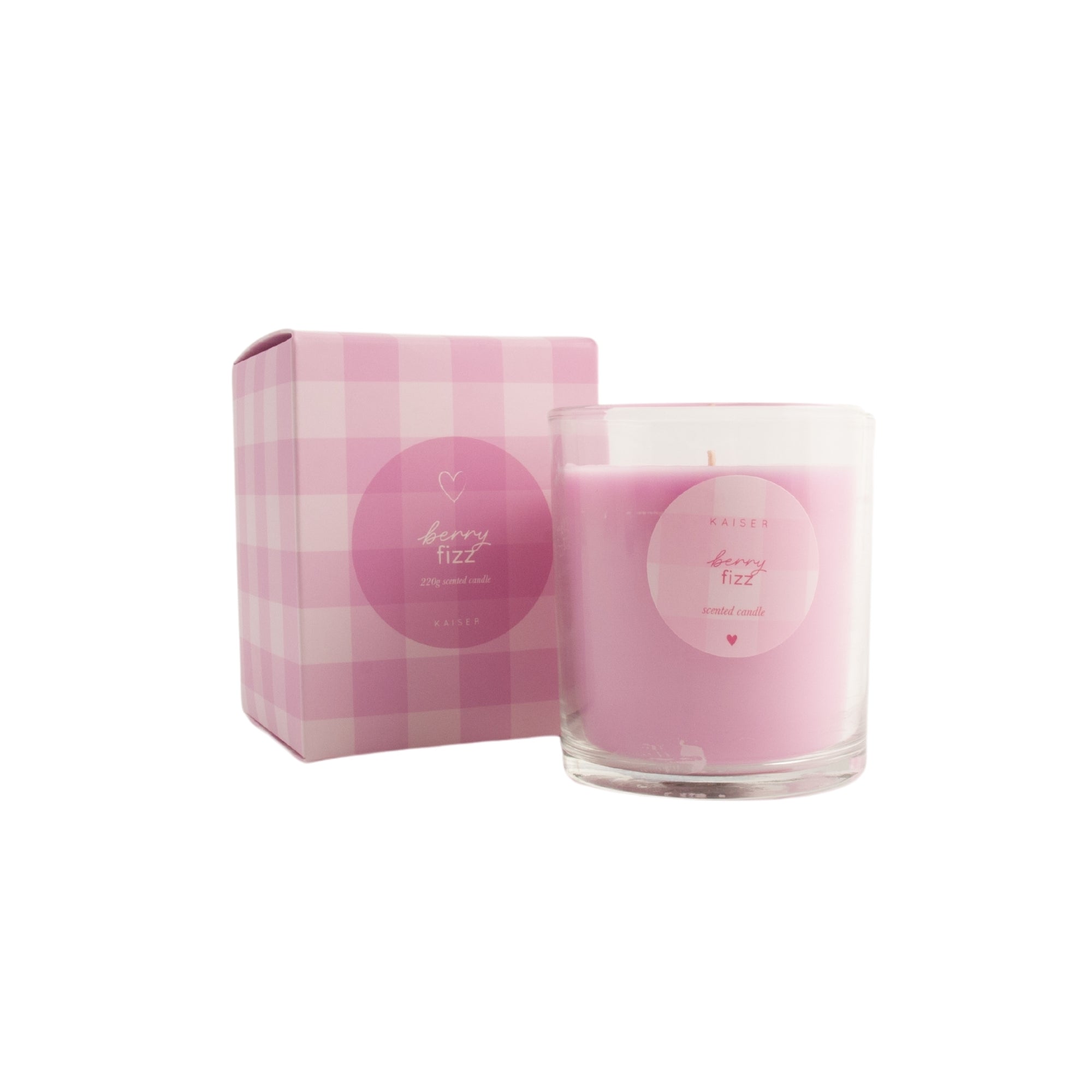 Sweethearts Medium Candle - Berry Fizz